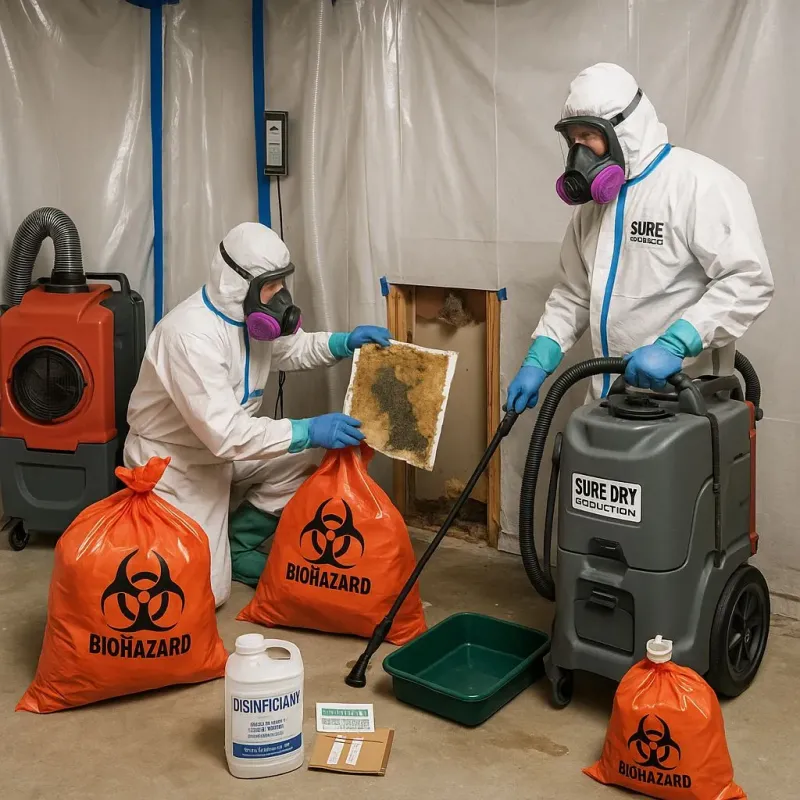 Contaminated Water Handling Protocols process in Harper Woods, MI