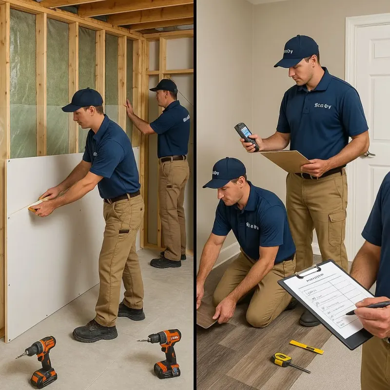 Repairs and Reconstruction process in Harper Woods, MI